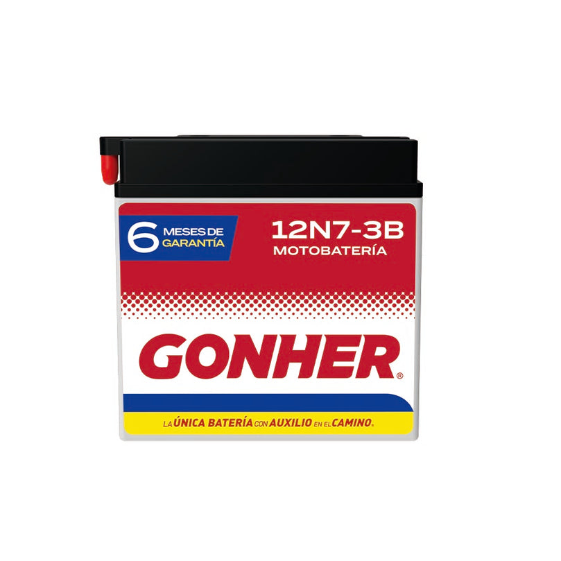 Batería Moto Gonher AGM 12N7-3B| Vento Crossmax 200 250 Pro