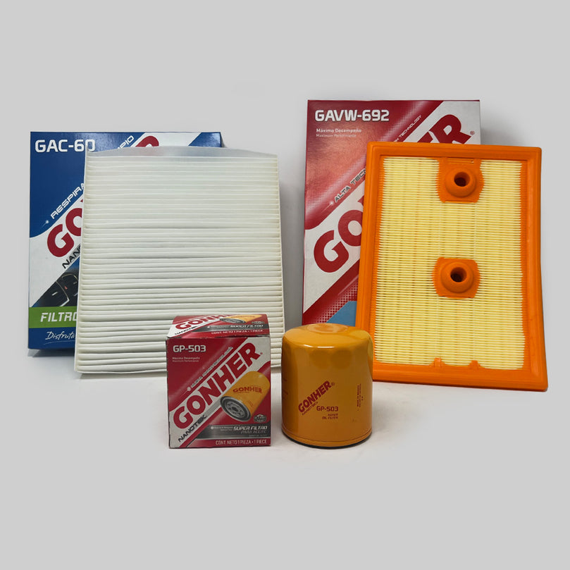 Kit de Filtros para Volkswagen Jetta L4 1.4L 2018-2020