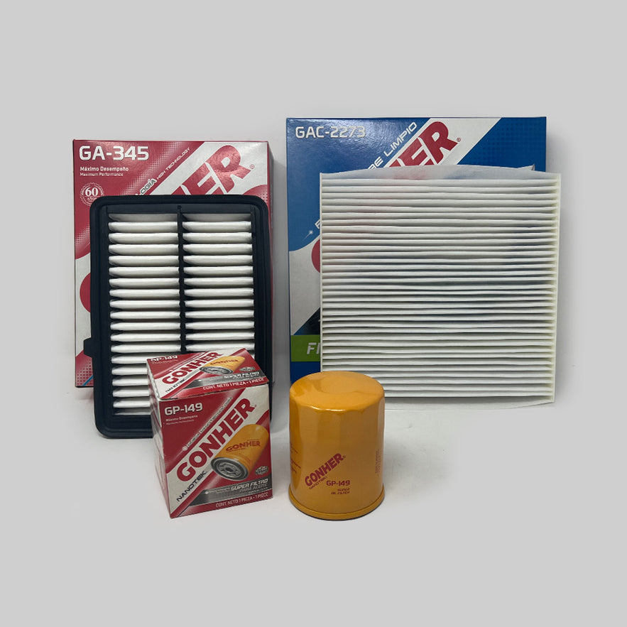 Kit de Filtros para Honda Fit L4 1.5L 2015-2019