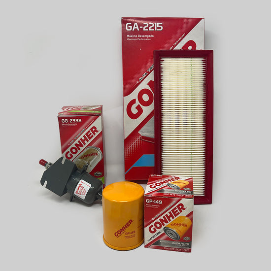 Kit de Filtros para Fiat Uno L4 1.4L 2013-2020