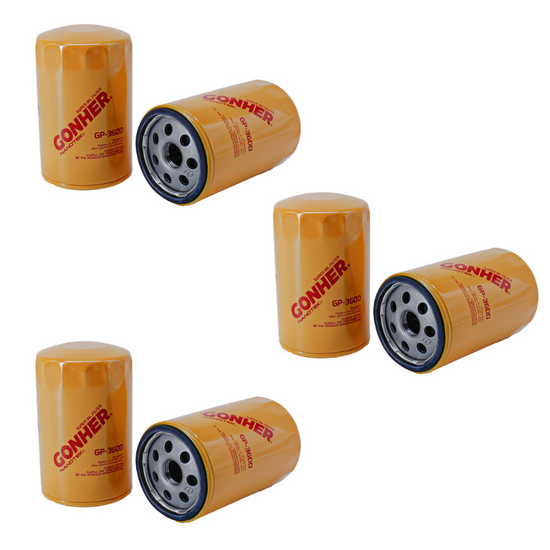 Kit de Filtros de Aceite Marca Gonher 6pz GP-3600 Dodge Ford