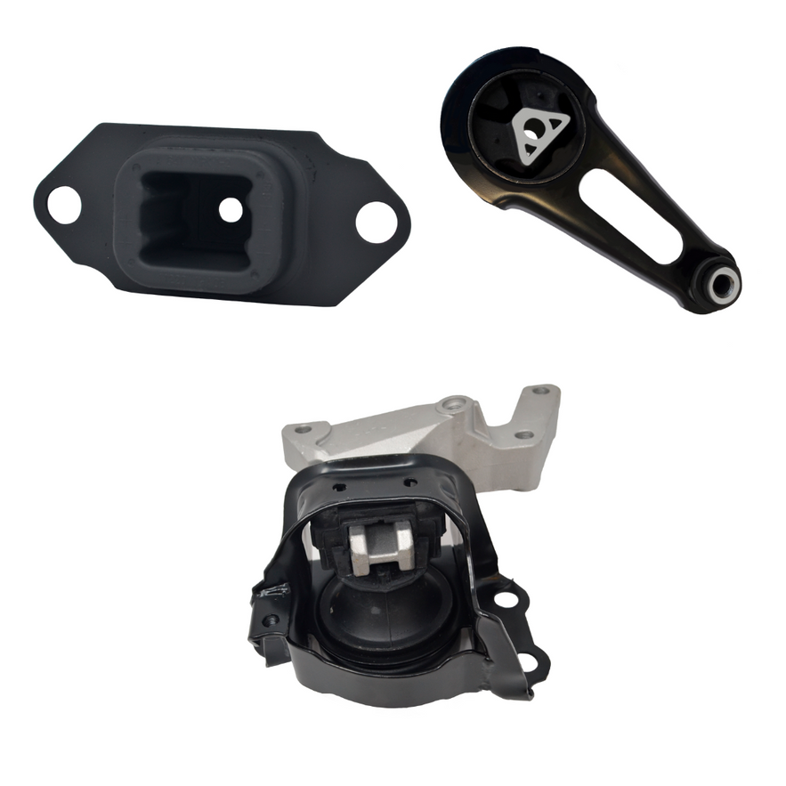 Kit 3 Soportes De Motor Nissan Versa Note L4 1.6l 2014-2019