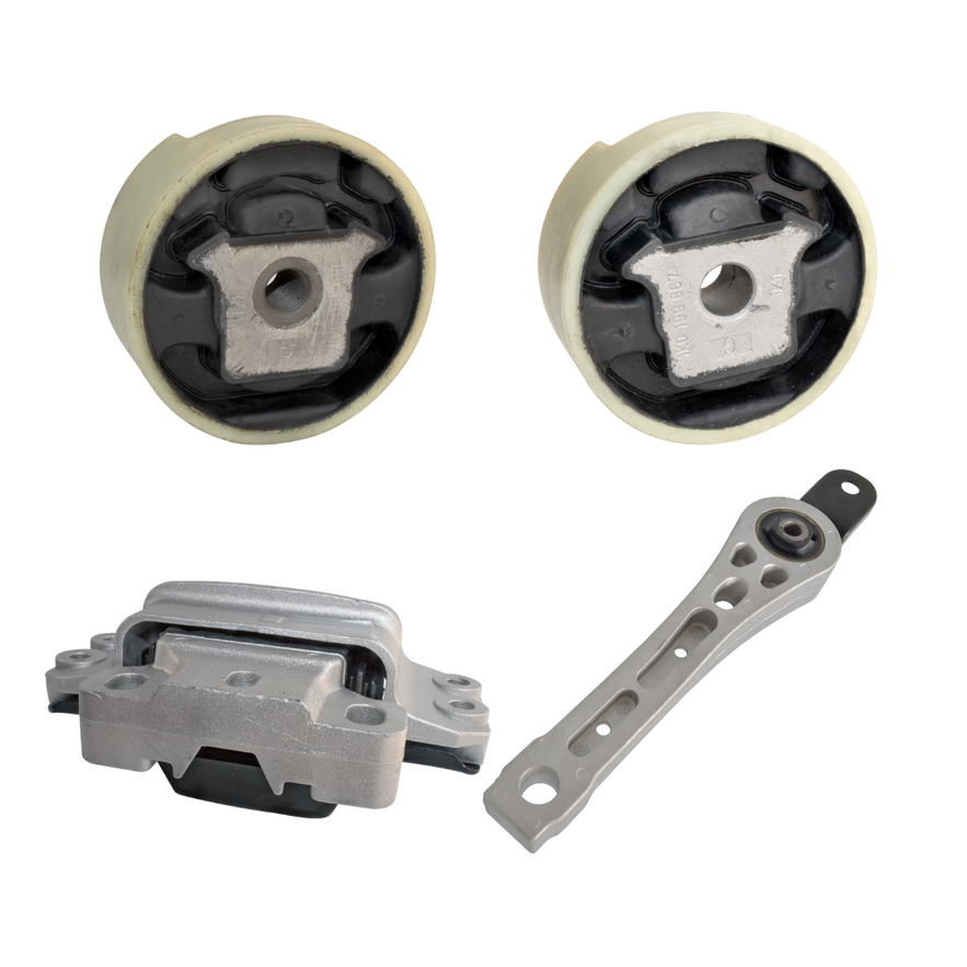 Kit 4 Soportes De Motor Vw Bora L4 2.0l 2005-2010 Automatica