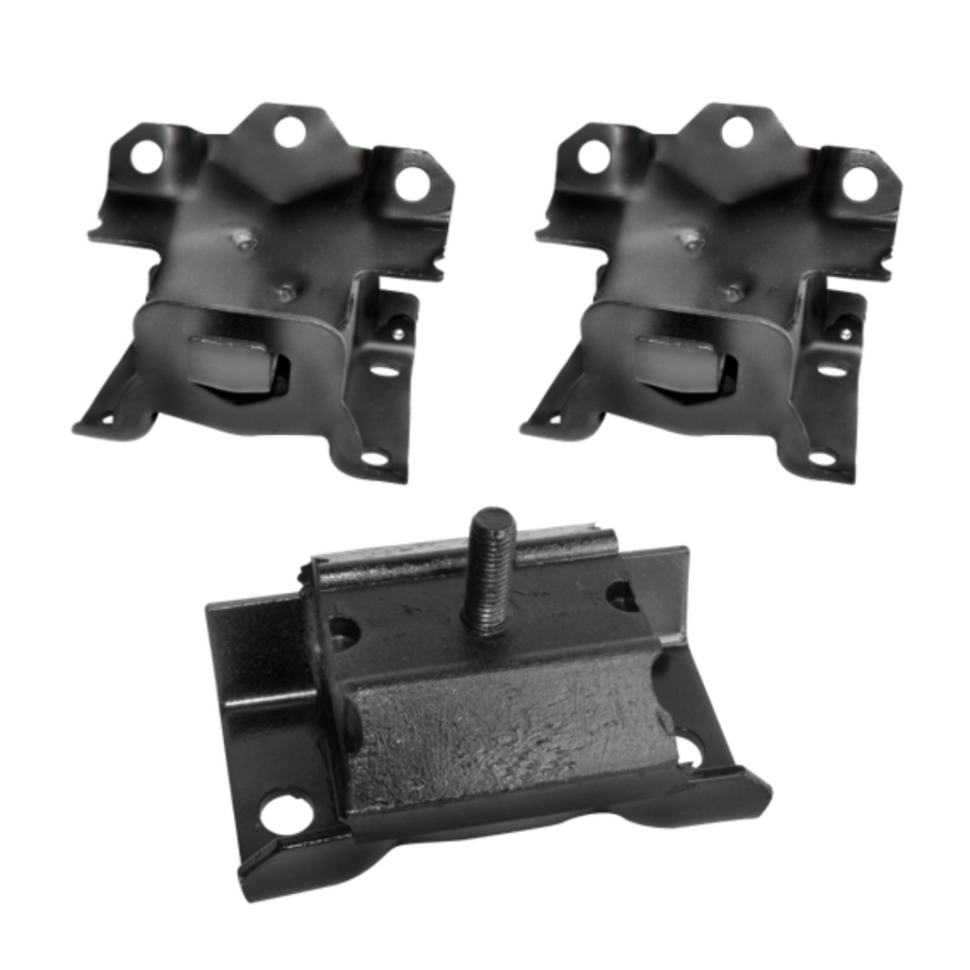 Kit 3 Soportes De Motor Silverado 1500 V6 4.3l 1999-2007 2wd