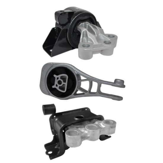 Kit de 3 Soportes de Motor Chevrolet Sonic L4 1.6l 2012-2017 Automático 