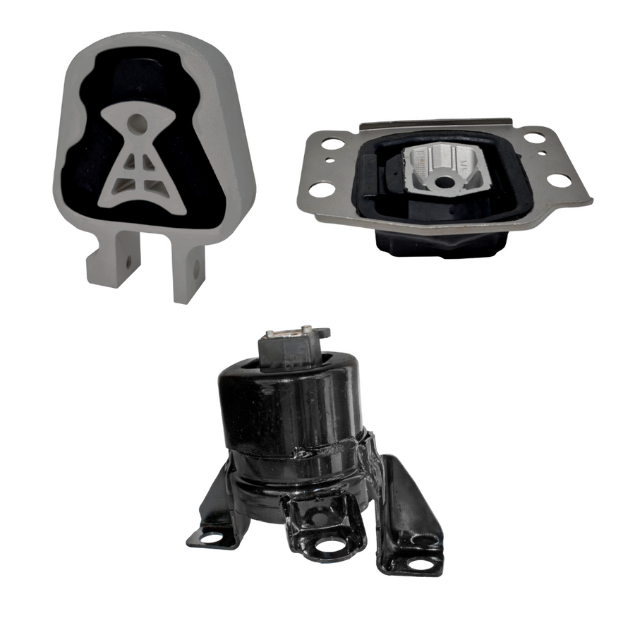 Kit 3 Soportes De Motor Para Ford Fusion L4 2.5l 2013-2020