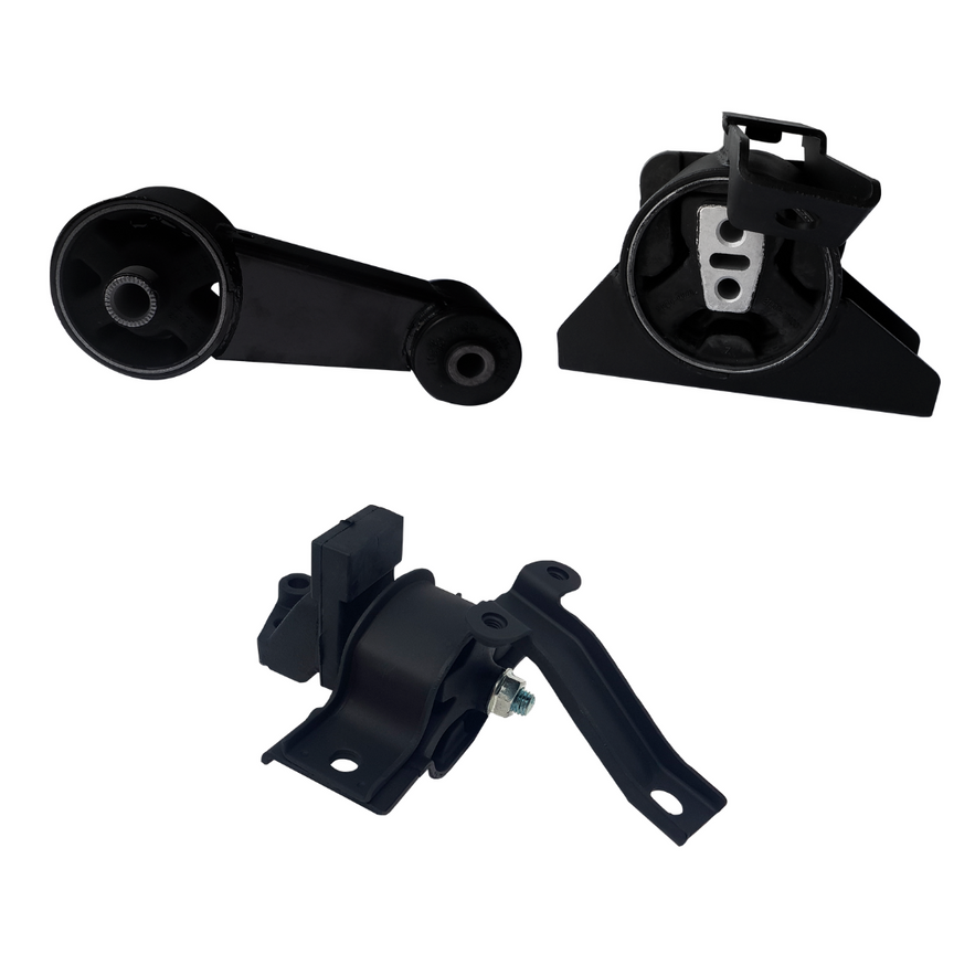 Kit 3 Soportes De Motor Para Hyundai I10 L4 1.1l 2011-2014