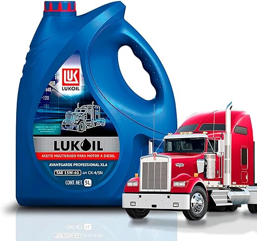 Aceite para Motor Diesel Lukoil Avantgarde Professional Xla Sae 15W-40 | 5 Litros