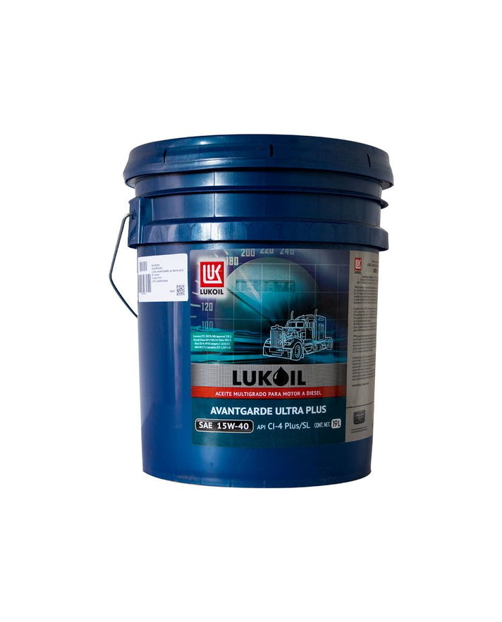 Aceite de Motor Multigrado Lukoil Ultra Plus Sae 15W-40 Cubeta