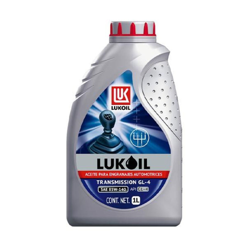 Aceite de Transmisión Lukoil API GL-4 SAE 85W-140 1L 12 Piezas