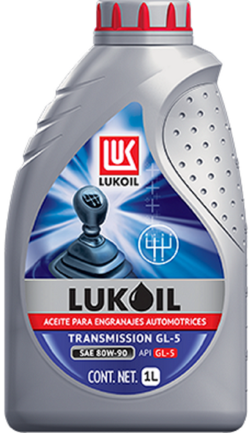Aceite de Transmisión Manual Lukoil API GL-5 SAE 80W-90 1 Litro