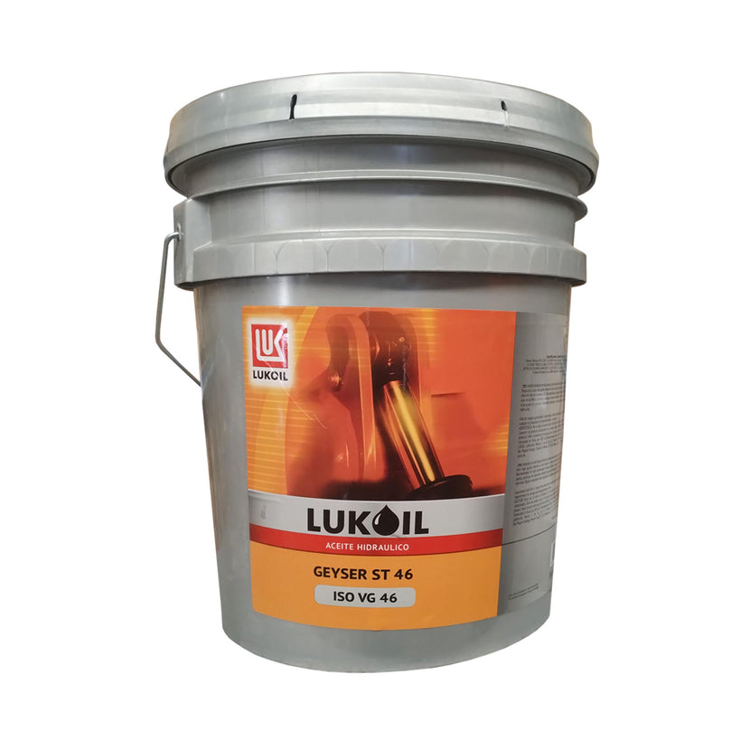 Aceite Hidráulico Lukoil Larga Vida Geyser ST 46 Cubeta de 20L