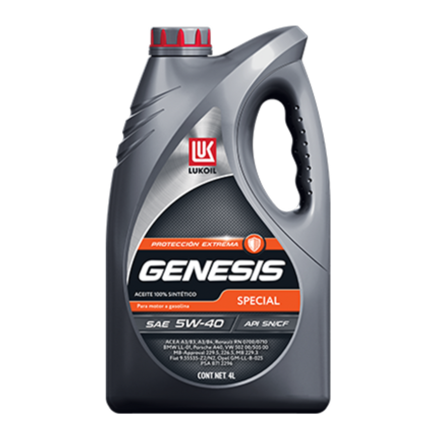 Aceite 100% Sintético Lukoil Genesis Special SAE 5W-40 5L