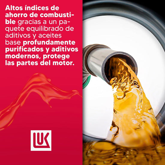 Aceite de Motor Sintético Lukoil Genesis Advanced SAE 5W-20 Garrafa 5 Litros