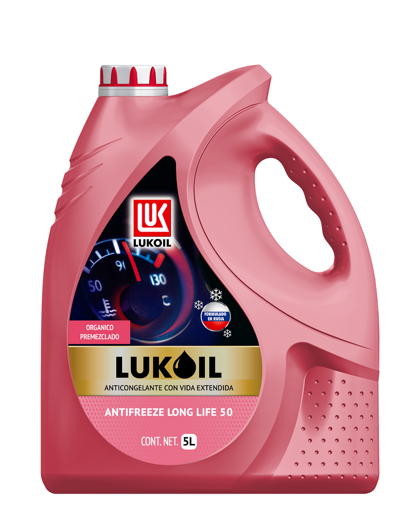 Anticongelante Lukoil Antifreeze Long Life 50 5 Litros 4 Piezas