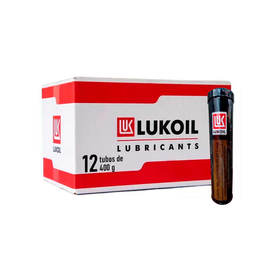 Grasa Especial LUKOIL MOLYBDENUM 3% EP 2-460 Caja 12 piezas