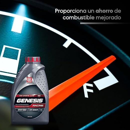 Aceite Sintético Genesis Lukoil Racing Sae 5W-50 1 Litro