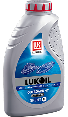 Aceite Sintético Lukoil Outboard 4T 15W-40 1L Fuera de Borda