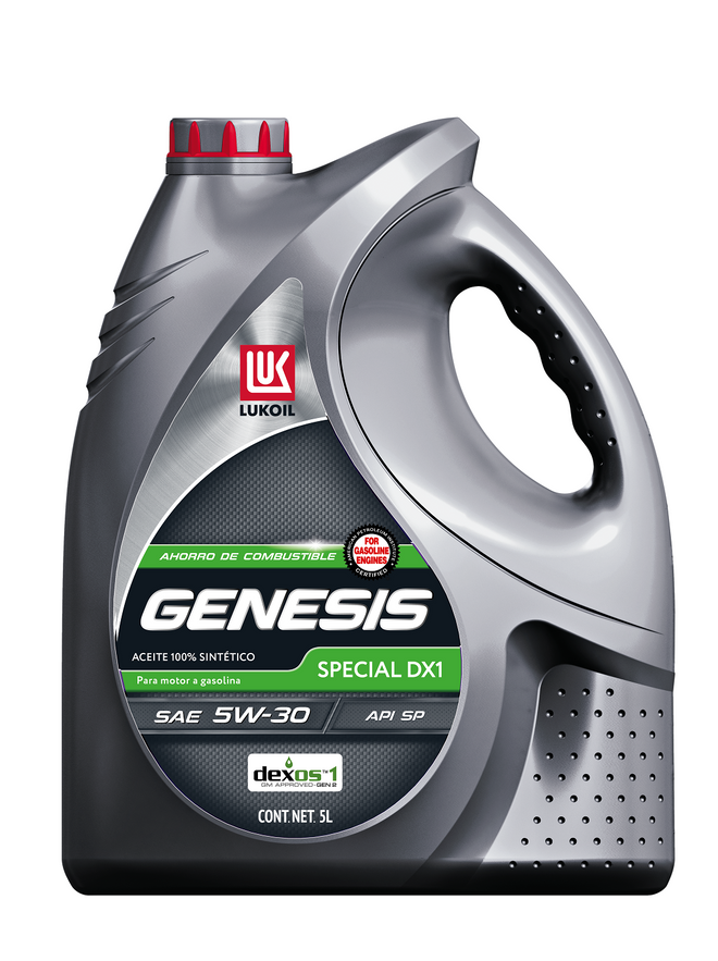 Aceite Sintético Lukoil Genesis Special DX1 Sae 5W-30 5L