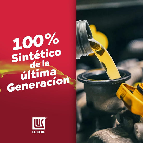 Aceite De Motor 100% Sintético Lukoil Genesis Special DX1 Sae 5W-30 Garrafa de 5 Litros